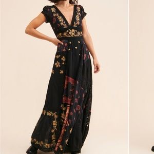 Free People Hibiscus Heaven Maxi Dress